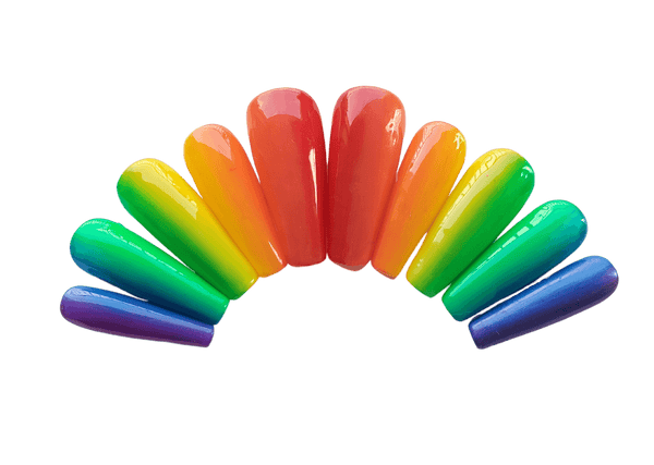 Rainbow nails DEA NOVA 